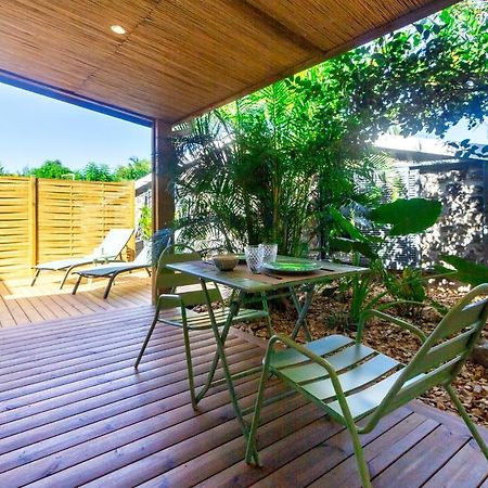 Idylle - Charmant Bungalow A 2 Pas Du Lagon La Saline-Les-Bains Exterior foto